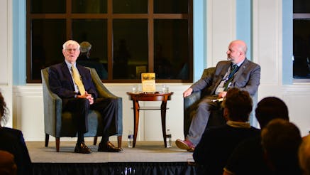 Dr. Gordon Wood in conversation with Dr. Philip Mead as part of the Museum's Read the Revolution Speaker Series.