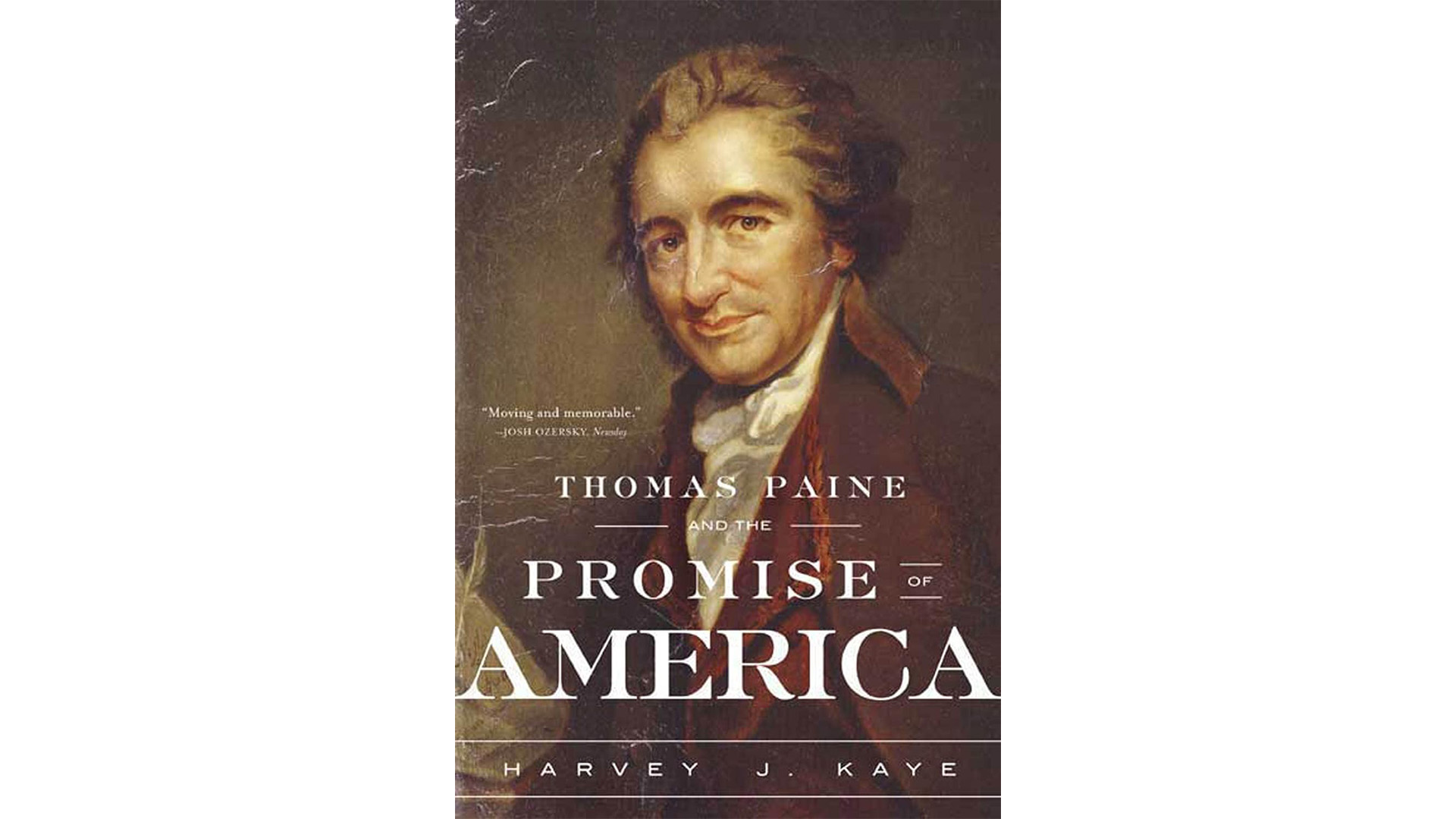 The cover of the book Thomas Paine and the Promise of America