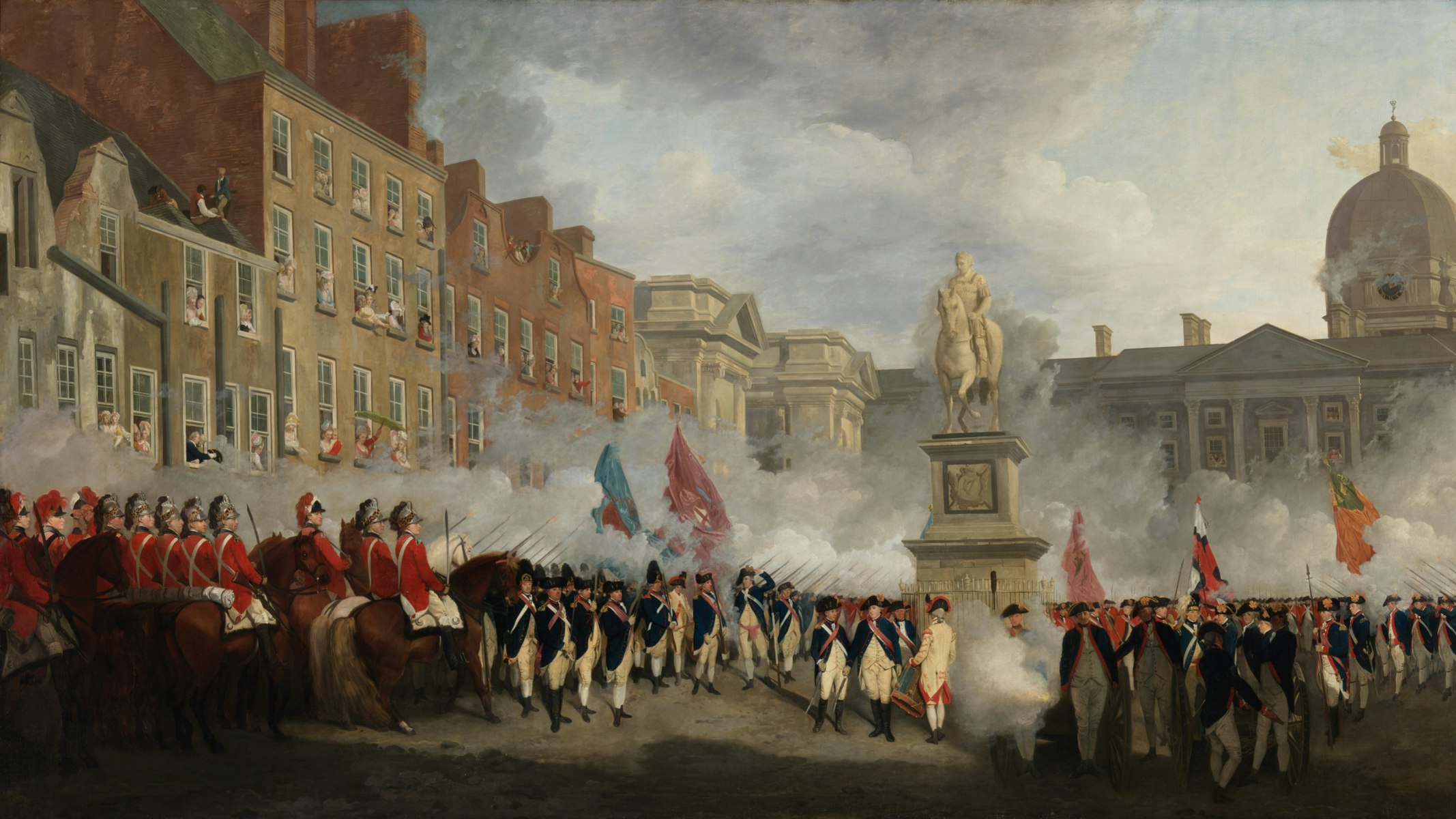 The Dublin Volunteers on College Green, 4th November 1779
