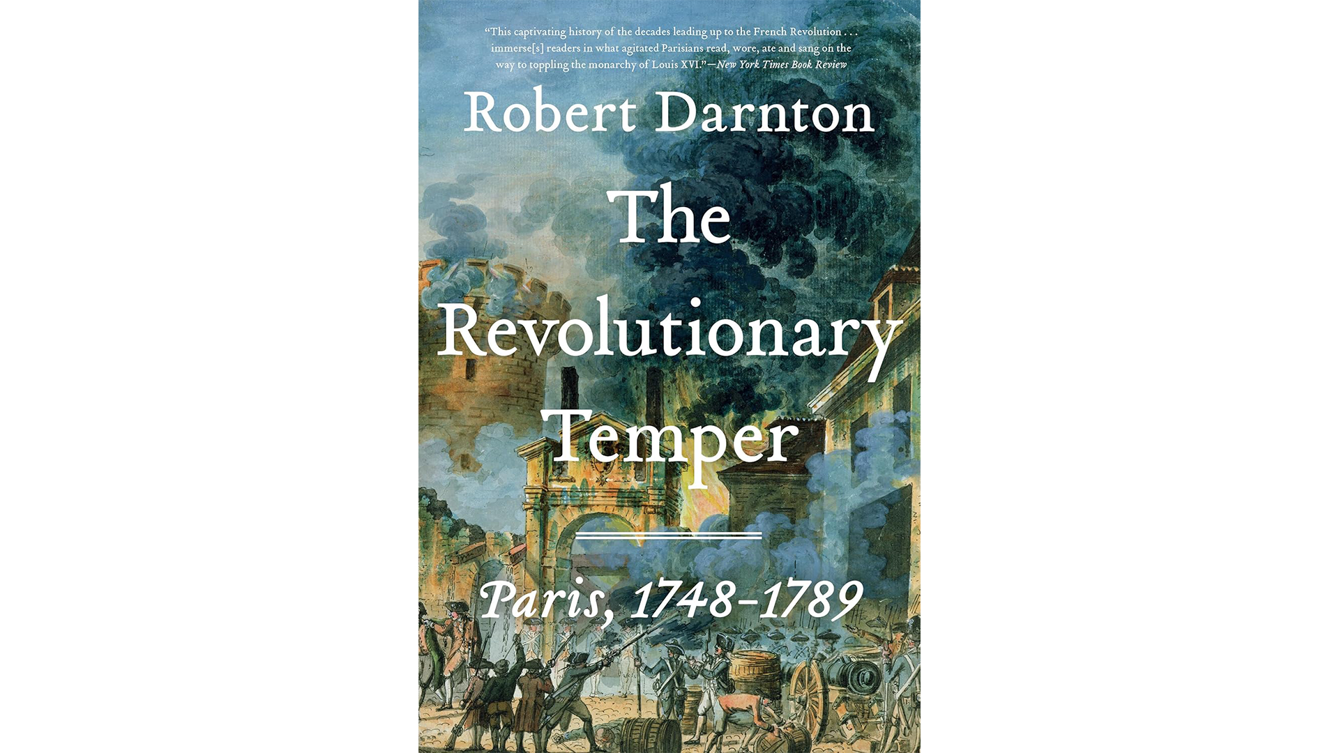 The cover of the book The Revolutionary Temper.