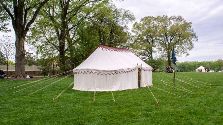 Image 101220 Foop George Washingtons Replica War Tent