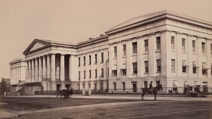 U.S. Patent Office circa 1860s