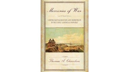 This image depicts the book cover of Memories War by Thomas Chambers.