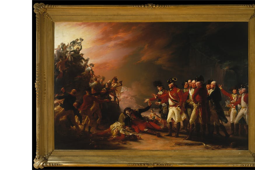 The Sortie Made by the Garrison of Gibraltar by John Trumbull