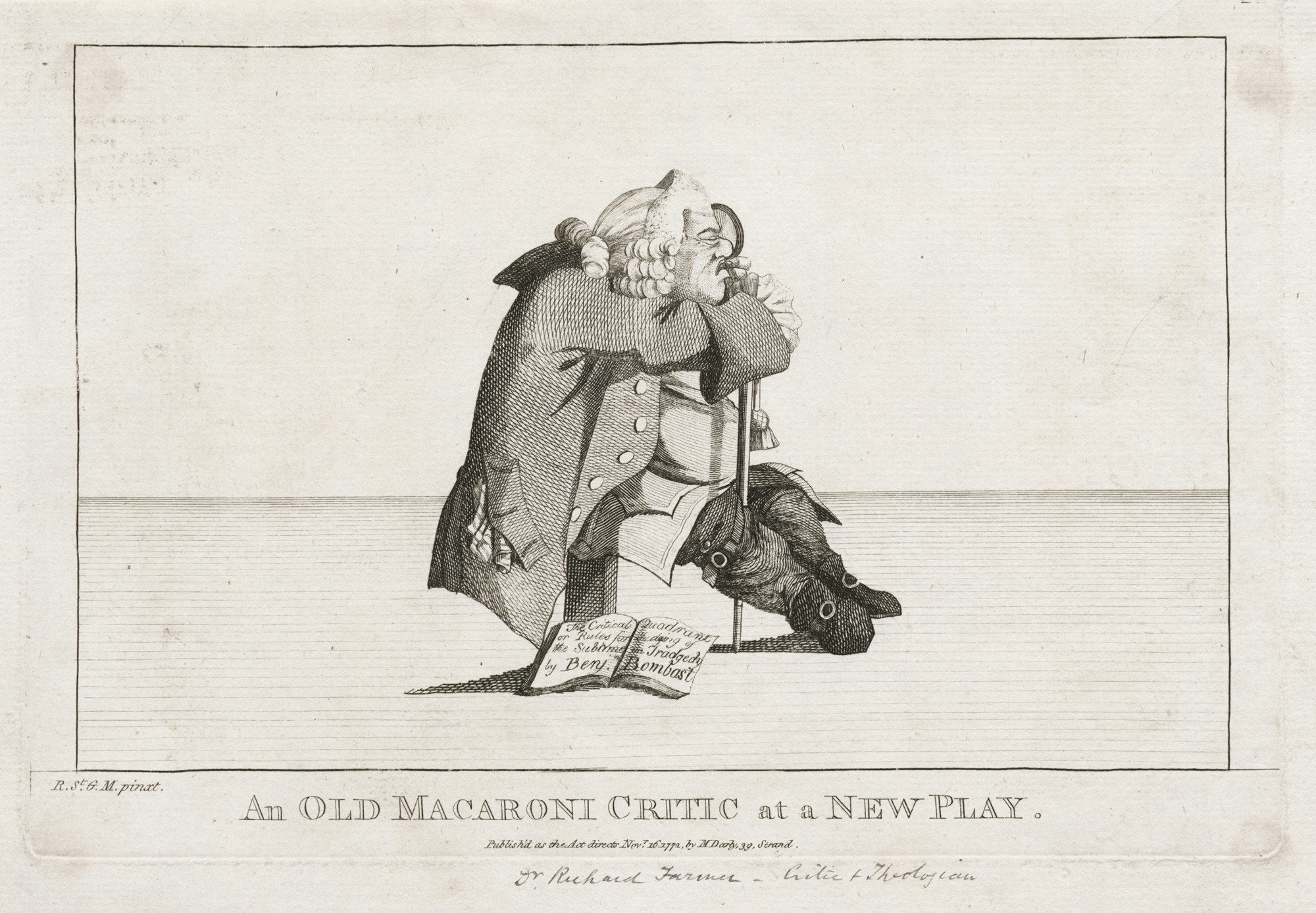 An Old Macaroni Critic at a New Play