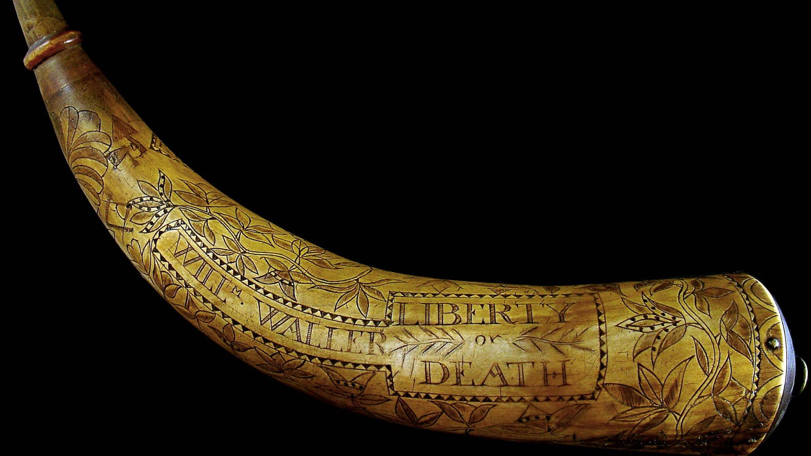 William Waller's Powder Horn - Museum of the American Revolution