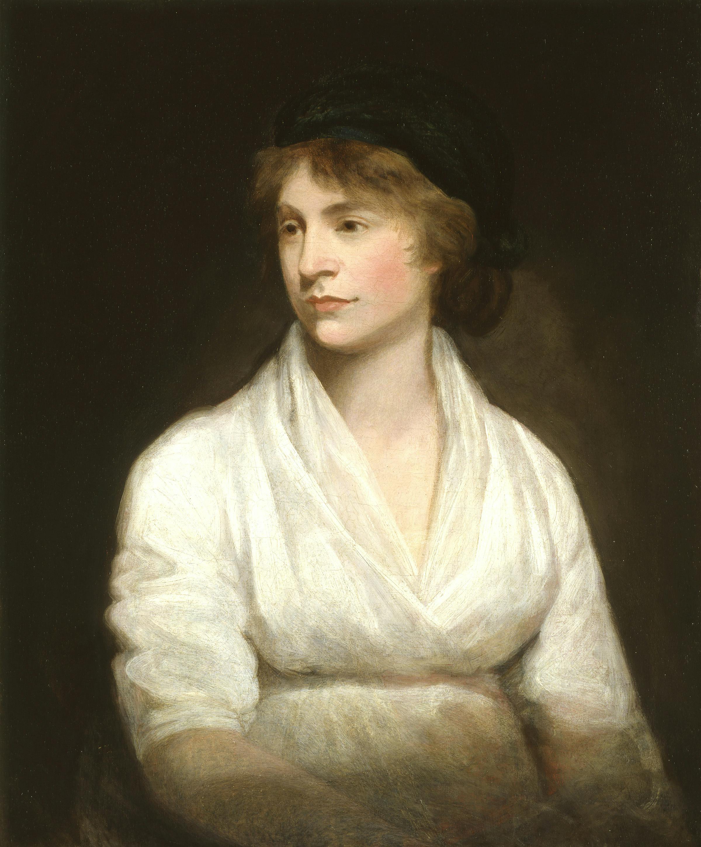 Painting of Mary Wollstonecraft by John Opie