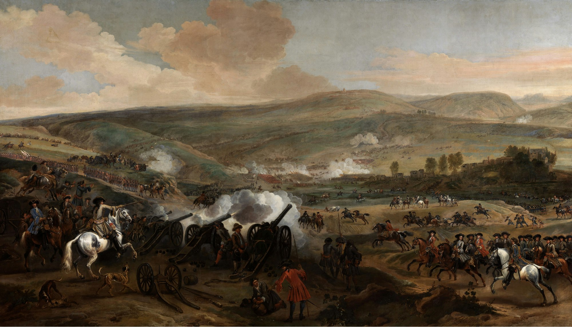 The Battle of the Boyne painting