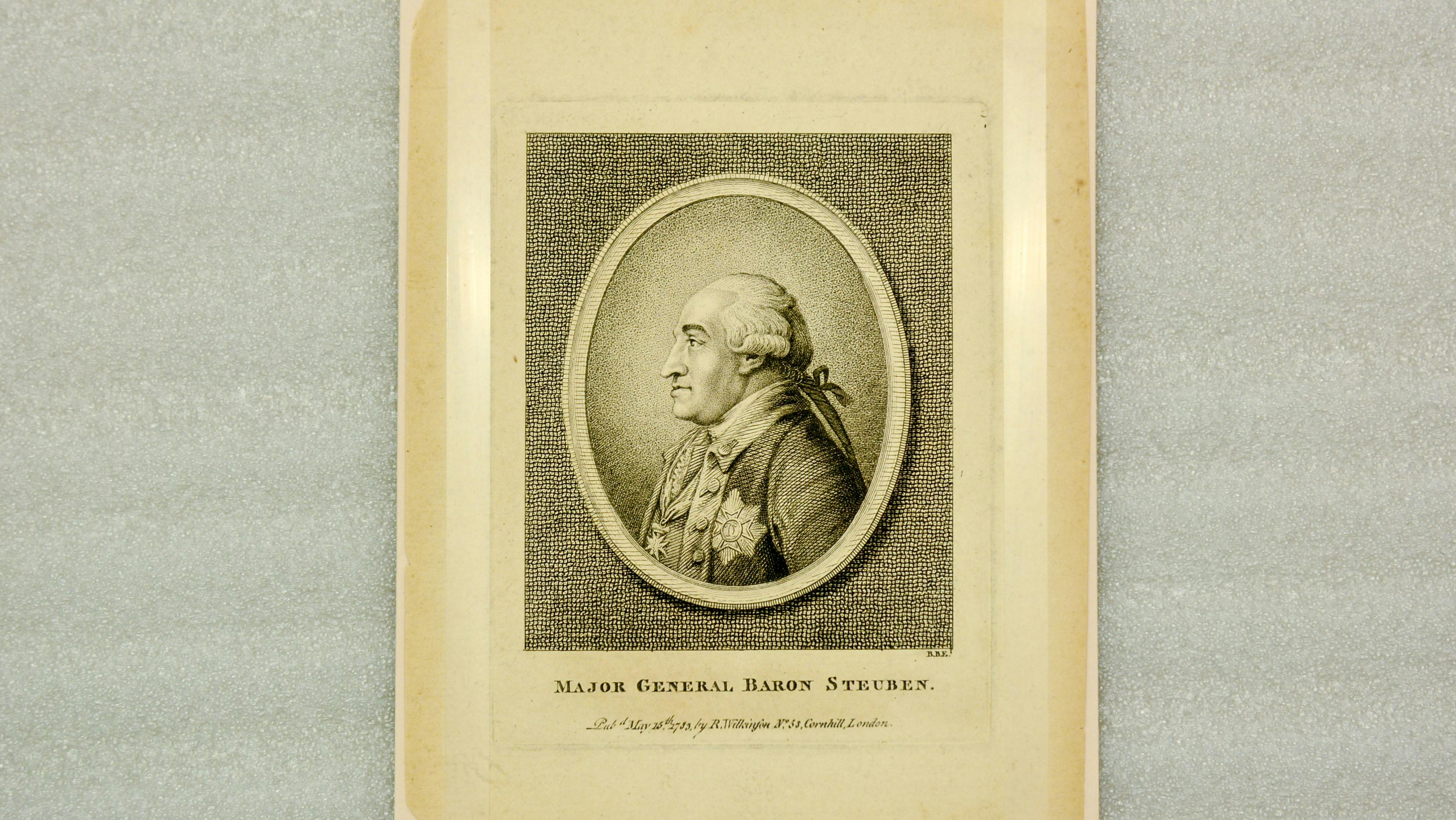 Now on View New Case Explores the Life of Baron von Steuben Museum