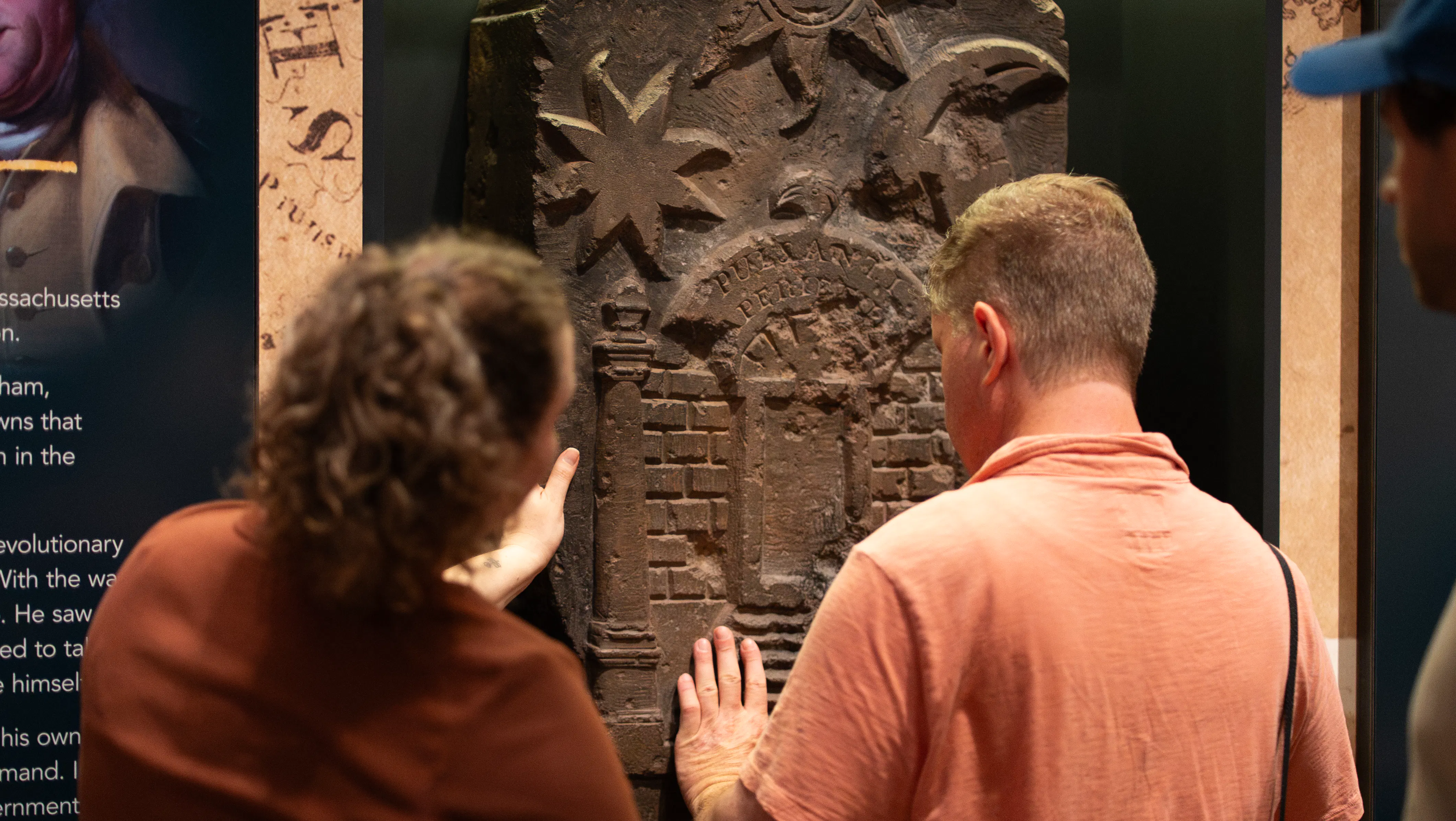 Guest touches replica fireback