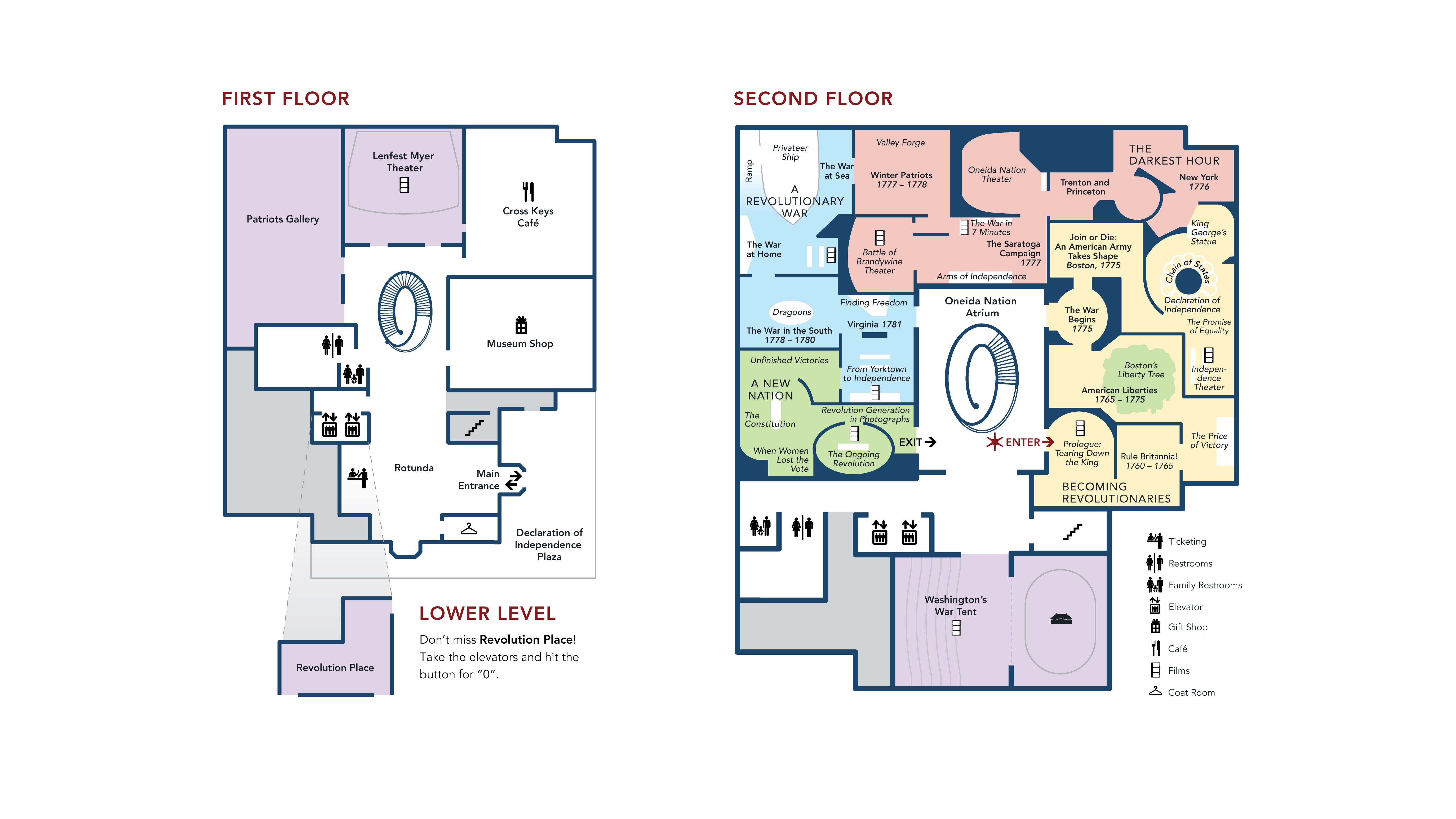 Museum Map Museum Of The American Revolution   Image 092122 Museum Map Updated 2022 