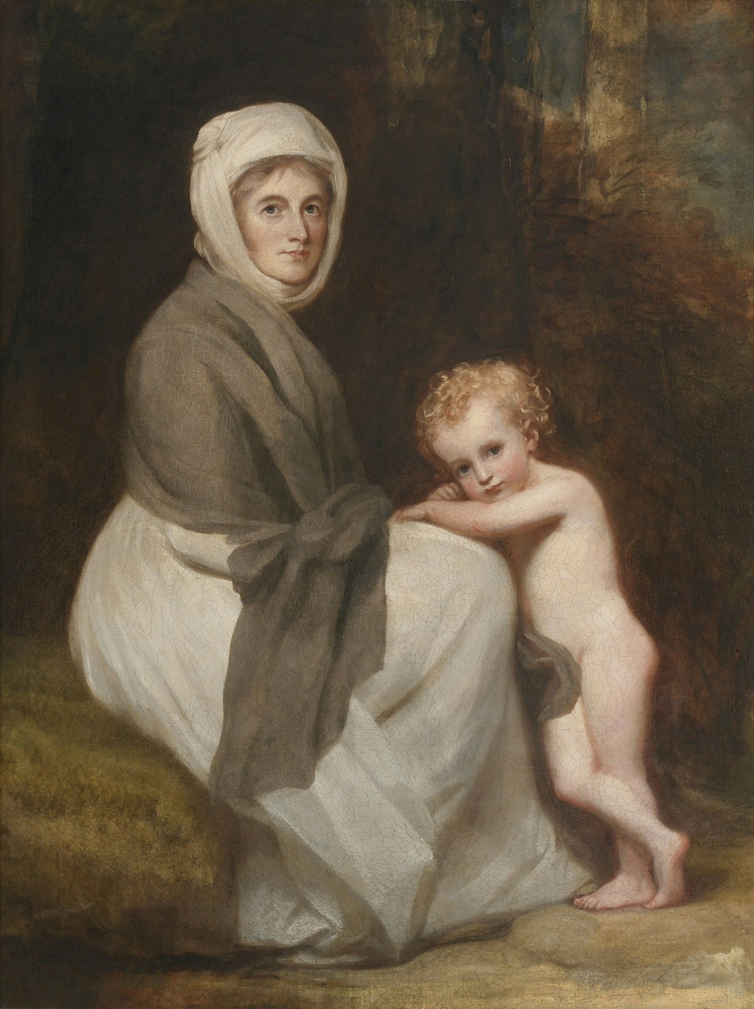 Portrait of Mrs. St. George and Child
