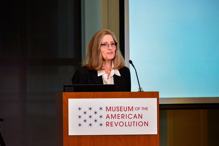 Holly Mayer discusses her book, Congress's Own, at the Museum of the American Revolution.