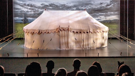 General George Washington's Revolutionary War headquarters tent on display at the Museum