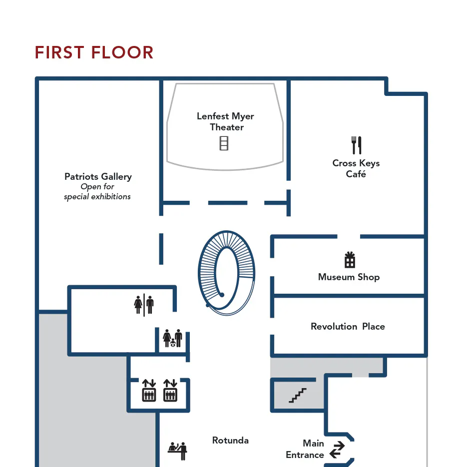 Mar Museum Map 2025 1stfloor