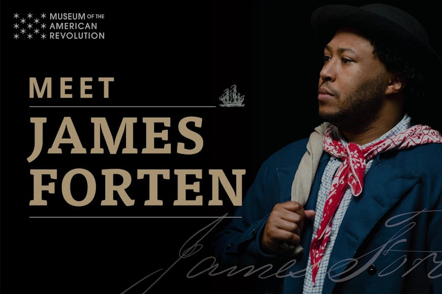 Meet James Forten cover image featuring actor Nathan Alford-Tate.