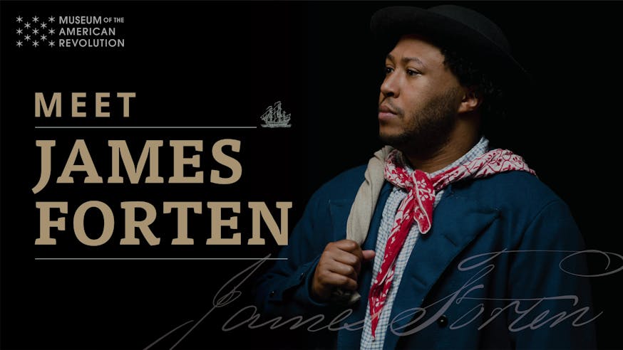 Meet James Forten cover image featuring actor Nathan Alford-Tate.