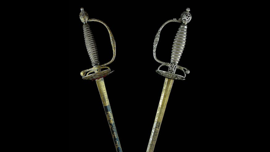 Image 091120 British French Swords Collection British And French Swords 1 Copy