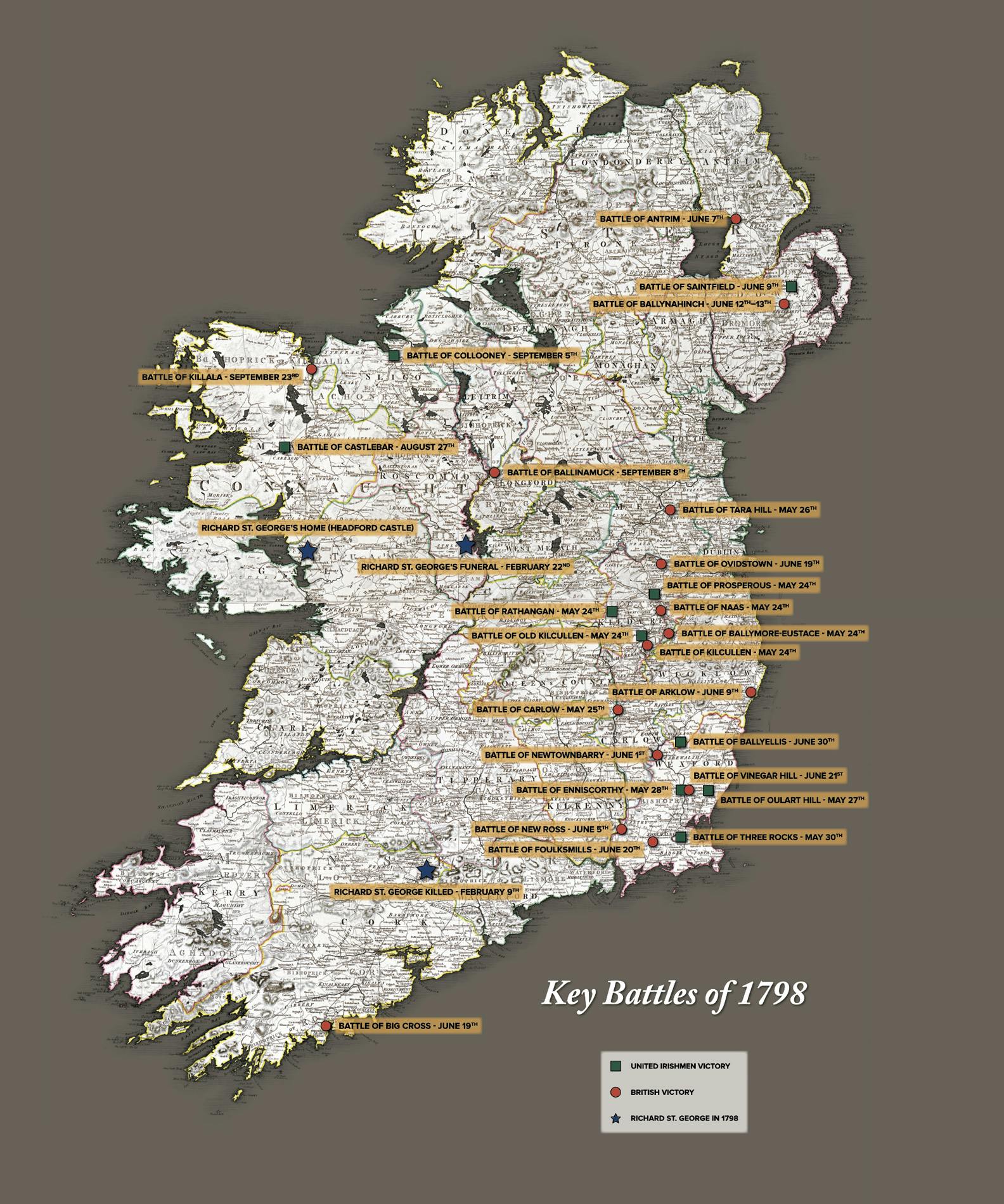 Detail from A new map of Ireland: civil and ecclesiastical