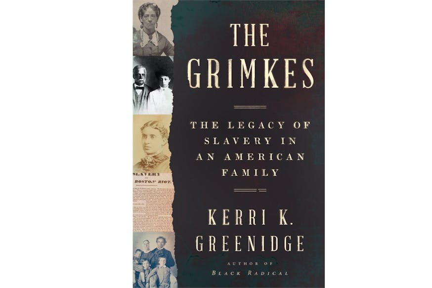 The Grimkes by Kerri Greenidge Book book cover.