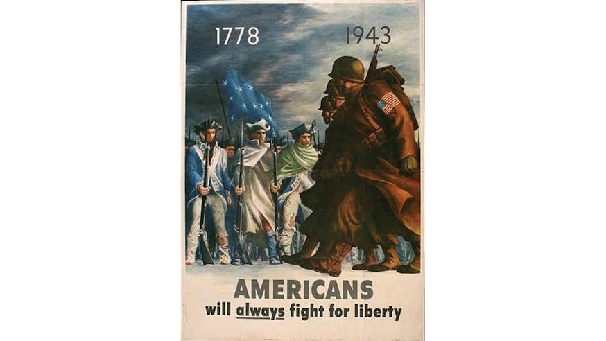 Image 120220 Collections Americans Will Always Fight For Liberty Poster