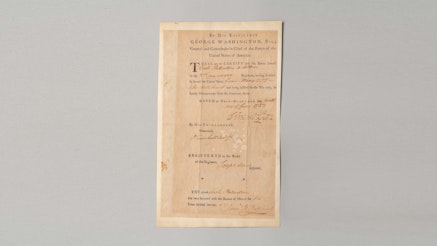 Cash Pallentine's Continental Army Discharge