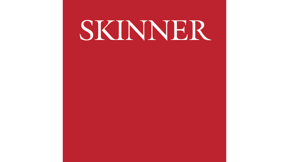 Bonhams Skinner Auction logo on a red square with Skinner in white text at the top of the square.