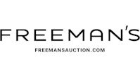 Freeman's Auction logo with Freeman's in black text and freemansauction.com underneath.