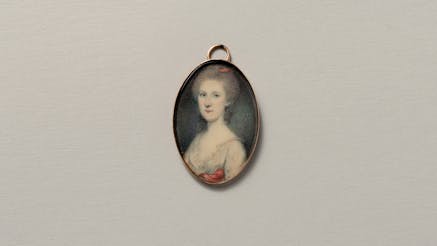 Image 100223 16x9 Collections Mary Mcilvane Bloomfield Portrait Miniature