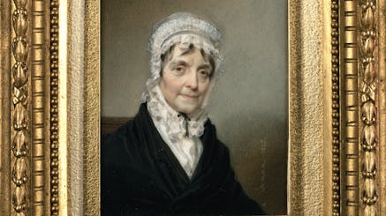 Mrs. Alexander Hamilton by Henry Inman, c1825, New-York Historical Society.