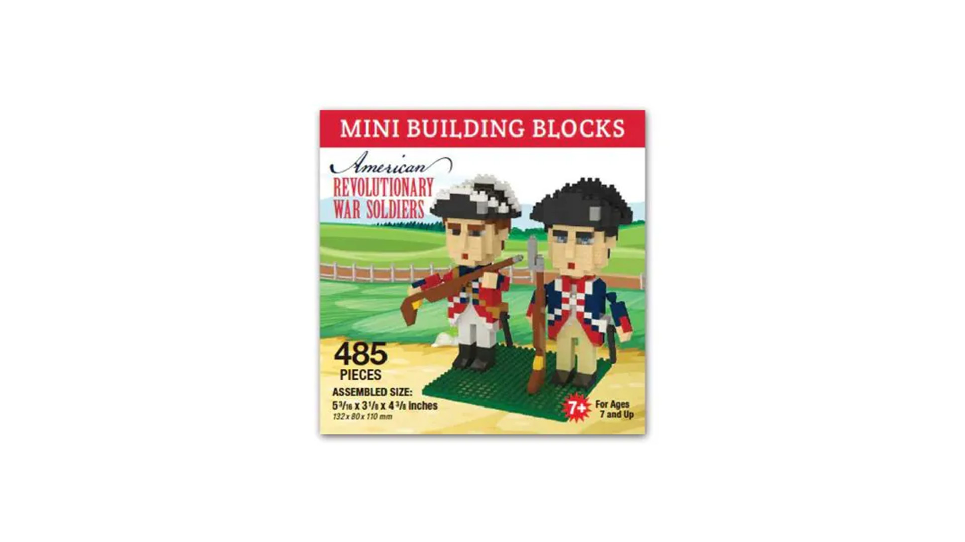 The box for the Mini Building Blocks set