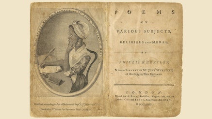 Image 091120 Phillis Wheatley Poems Book Collection Phillis Wheatley Poems