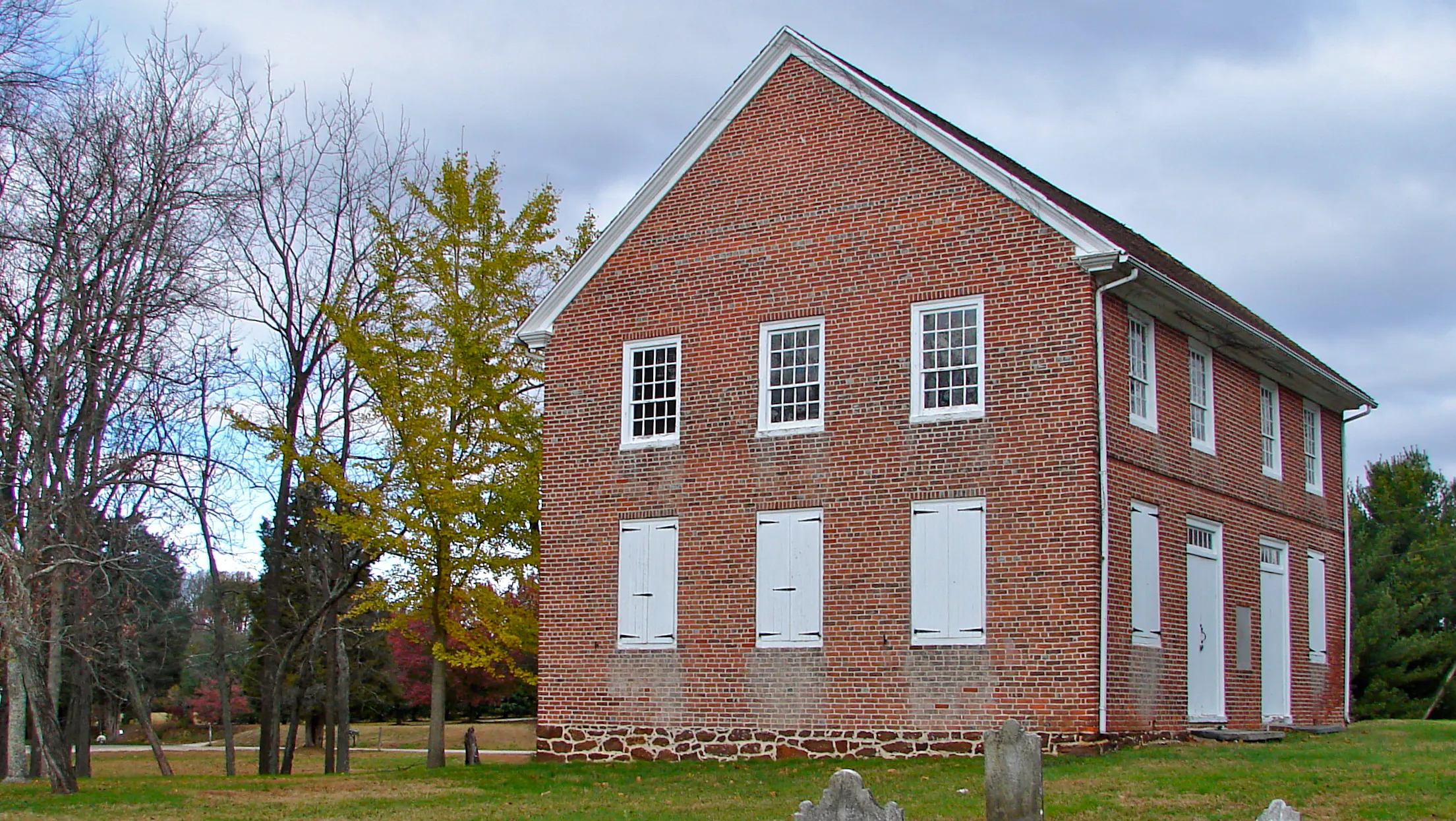 Photograph of Oldman's Creek Moravian Church