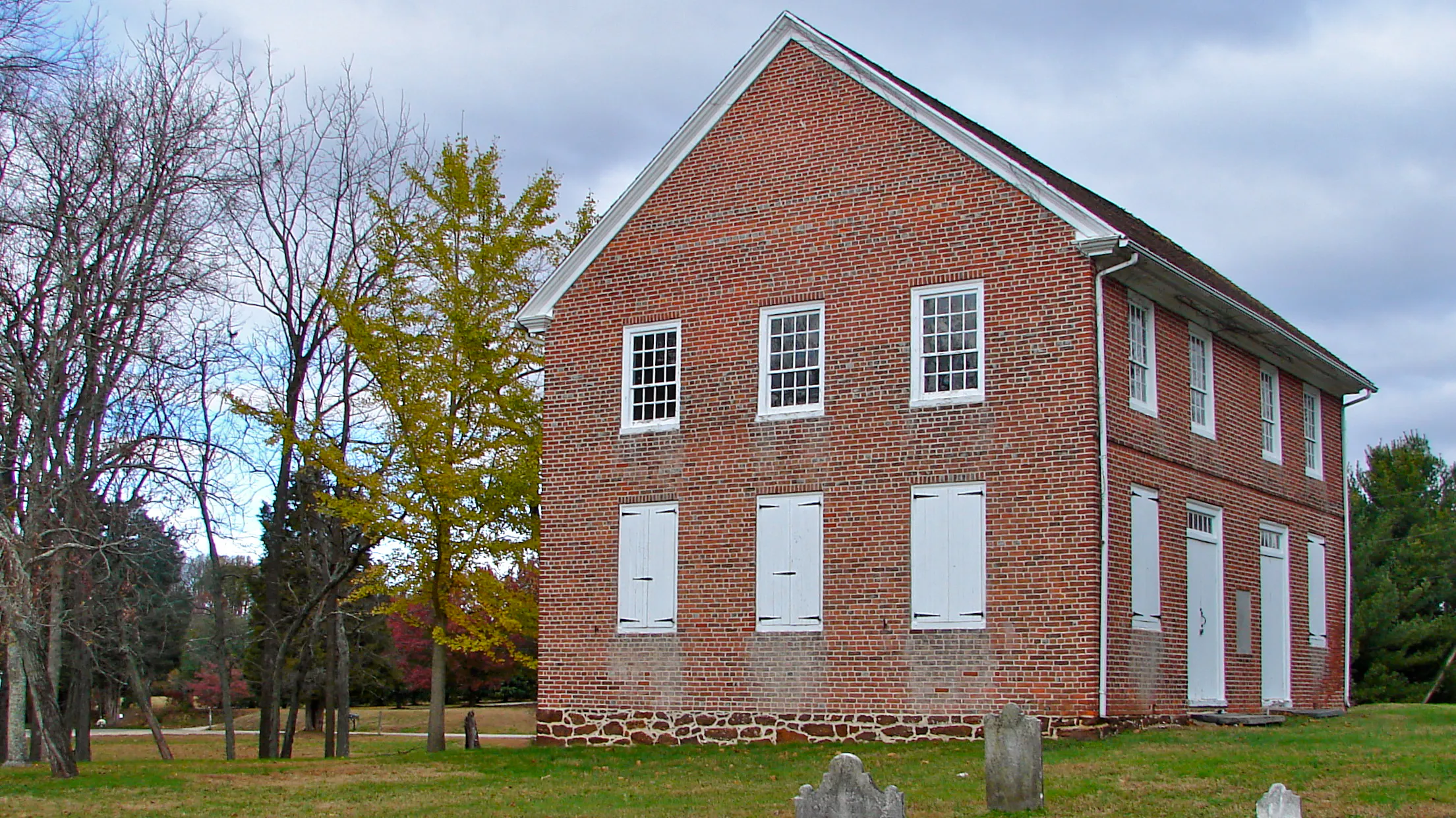Photograph of Oldman's Creek Moravian Church