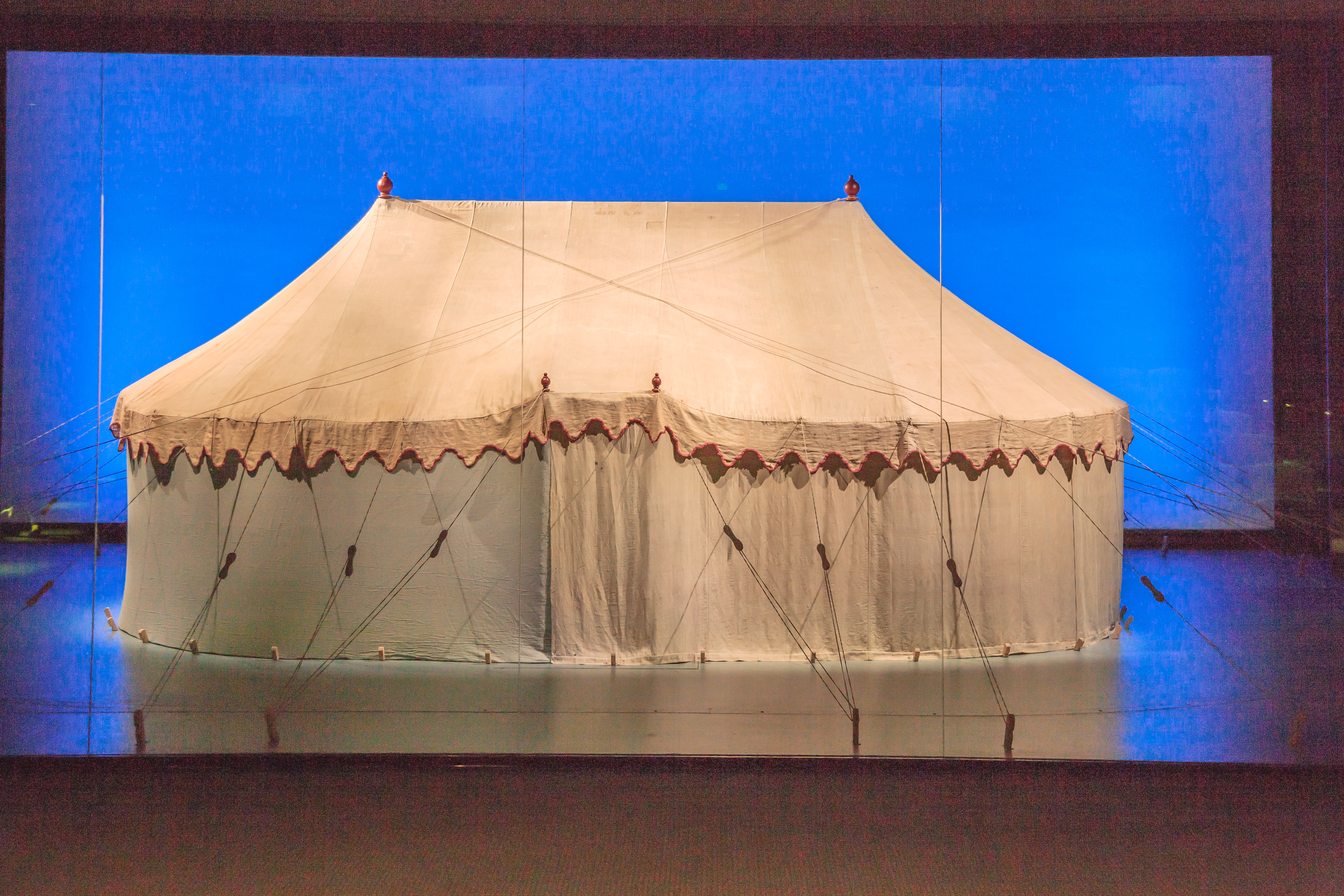 George Washington's War Tent, as seen in the Ken Burns documentary "The American Revolution"