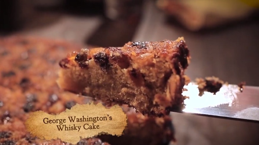 George Washington's Whiskey Cake