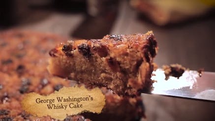 George Washington's Whiskey Cake