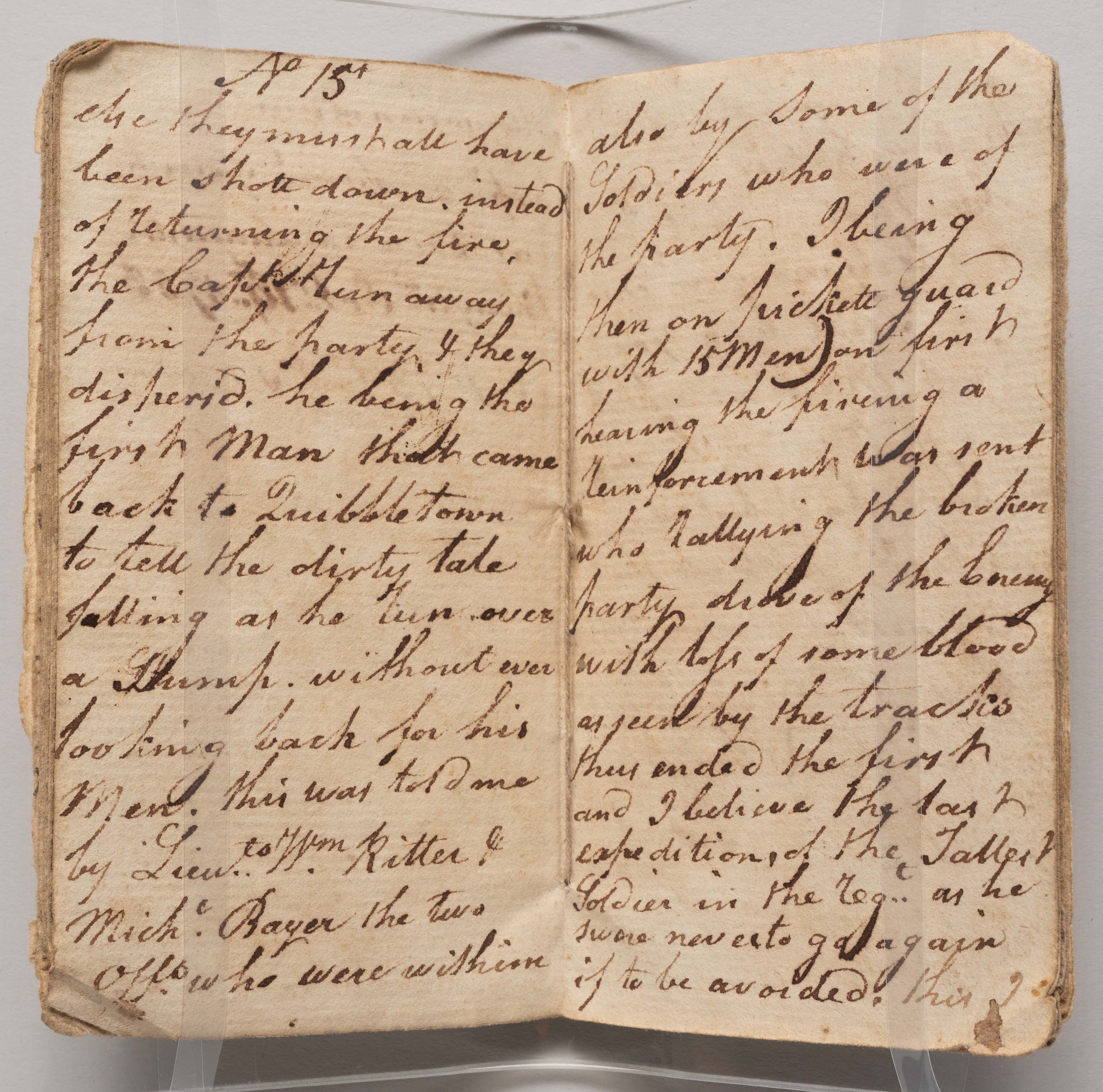 Proof of Service: Notes from the Battlefield - Museum of the