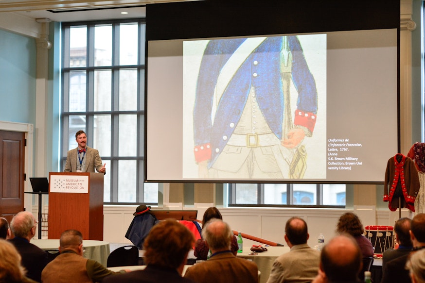 Dr. Matthew Keagle of Fort Ticonderoga presents at the 2022 Conference on Collecting the Revolutionary War.
