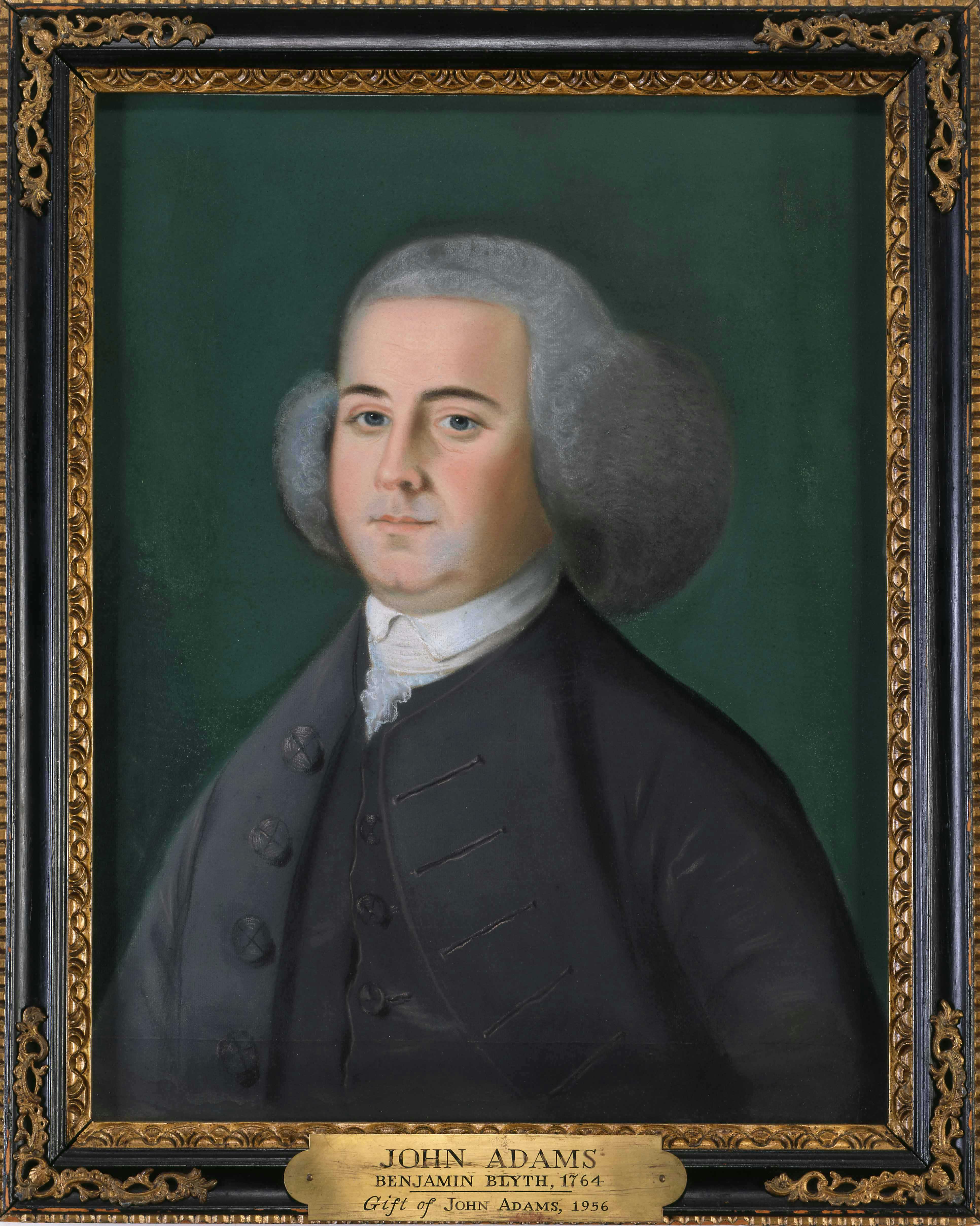 Portrait of John Adams by Benjamin Blyth